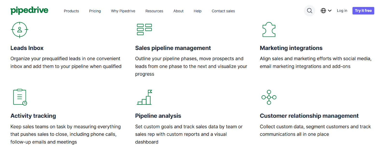 Pipedrive homepage picture