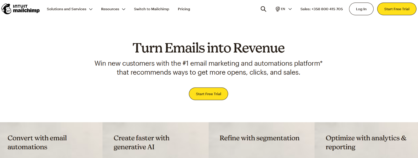 Mailchimp homepage picture